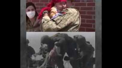 کودک افغانی سرباز آمریکایی_