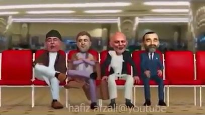 کابینه غنی طنز_