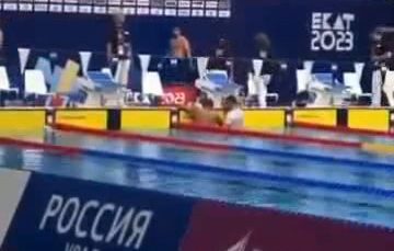 شناگر طالبان غرق شد..